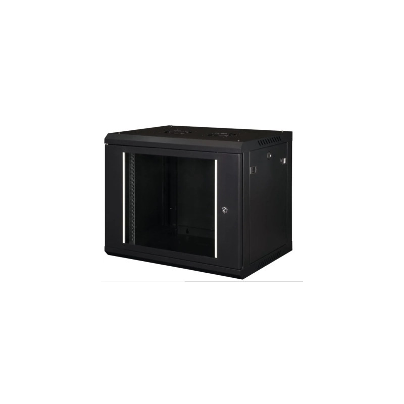 Шафа настінна Hypernet 6U 19" 600x450 ProLine (PL-WMNC-6U-BLACK)