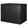 Шафа настінна Hypernet 6U 19" 600x450 ProLine (PL-WMNC-6U-BLACK)