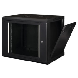 Шафа настінна Hypernet 9U 19" 600x450 ProLine (PL-WMNC-9U-BLACK)