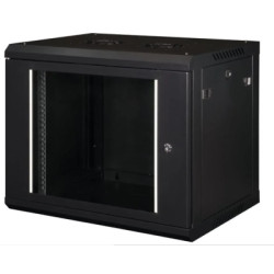 Шафа настінна Hypernet 4U 19" 600x450 (PL-WMNC-4U-BLACK)