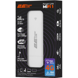Мобільний Wi-Fi роутер 2E PowerLink MiFi-1 2024 (694743655322)