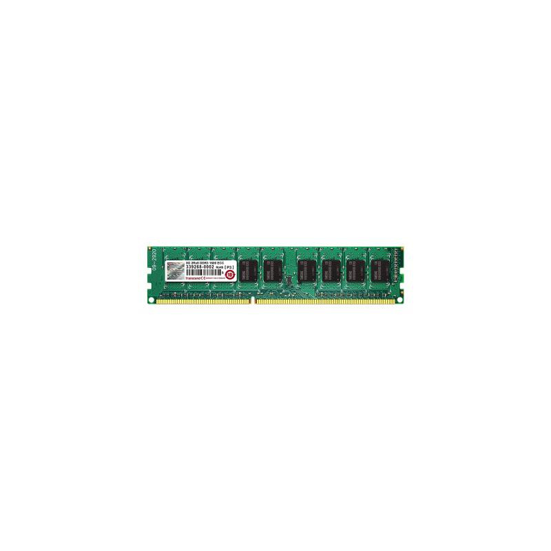Модуль пам'яті для сервера DDR3 8GB ECC UDIMM 1600MHz 2Rx8 1.5V CL11 Transcend (TS1GLK72V6H)