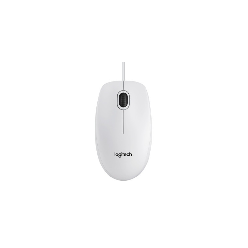 Мишка Logitech B100 White (910-003360)