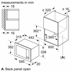 Мікрохвильова піч Bosch BFL623MW3