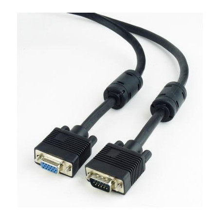 Кабель мультимедійний VGA M to VGA F 1.8m Cablexpert (CC-PPVGAX-6B)