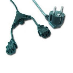 Кабель живлення C13 2x 2.0m Cablexpert (PC-186-ML6)
