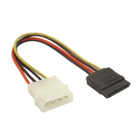 Кабель живлення SATA power 0.1m Atcom (3798)