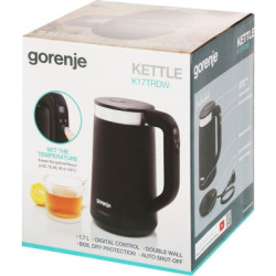 Електрочайник Gorenje K 17 TRDW