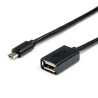 Перехідник OTG USB 2.0 AF to Micro 5P 0.8m Atcom (16028)