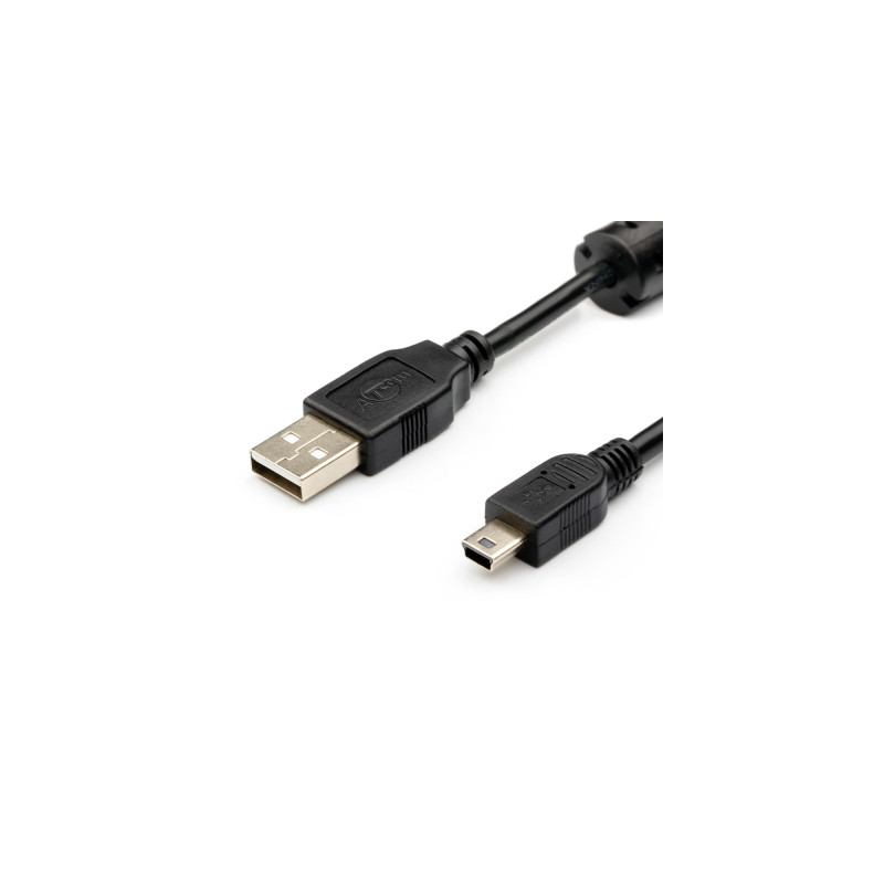 Дата кабель USB 2.0 AM to Mini 5P 0.8m Atcom (3793)