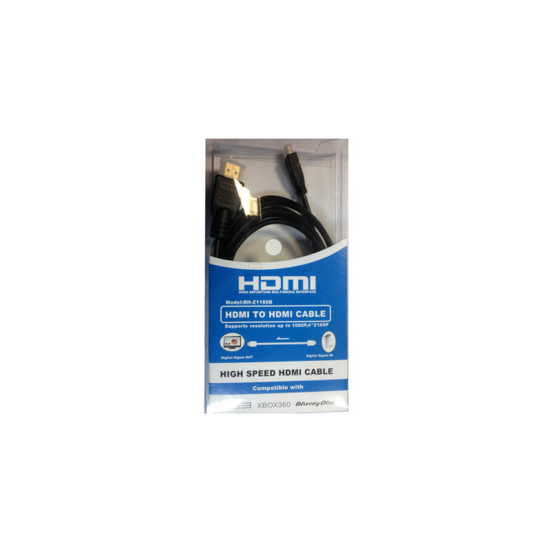 Кабель мультимедійний HDMI M to HDMI micro M 1.0m Atcom (15267)