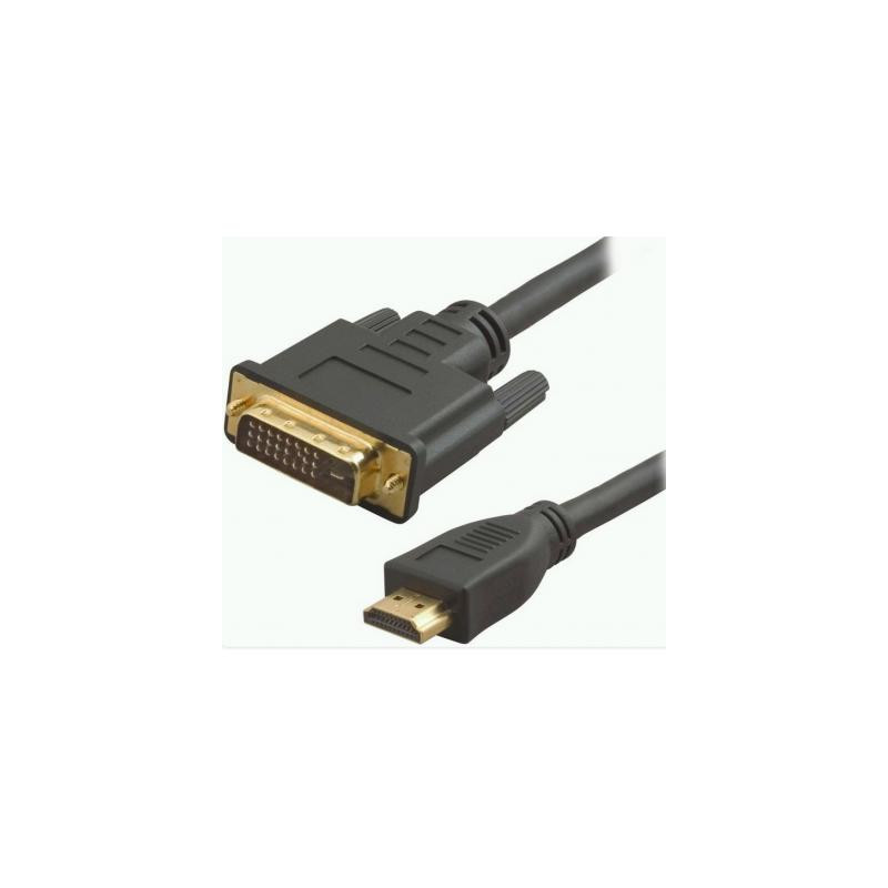 Кабель мультимедійний HDMI M to DVI M 1.8m 24+1pin Atcom (3808)