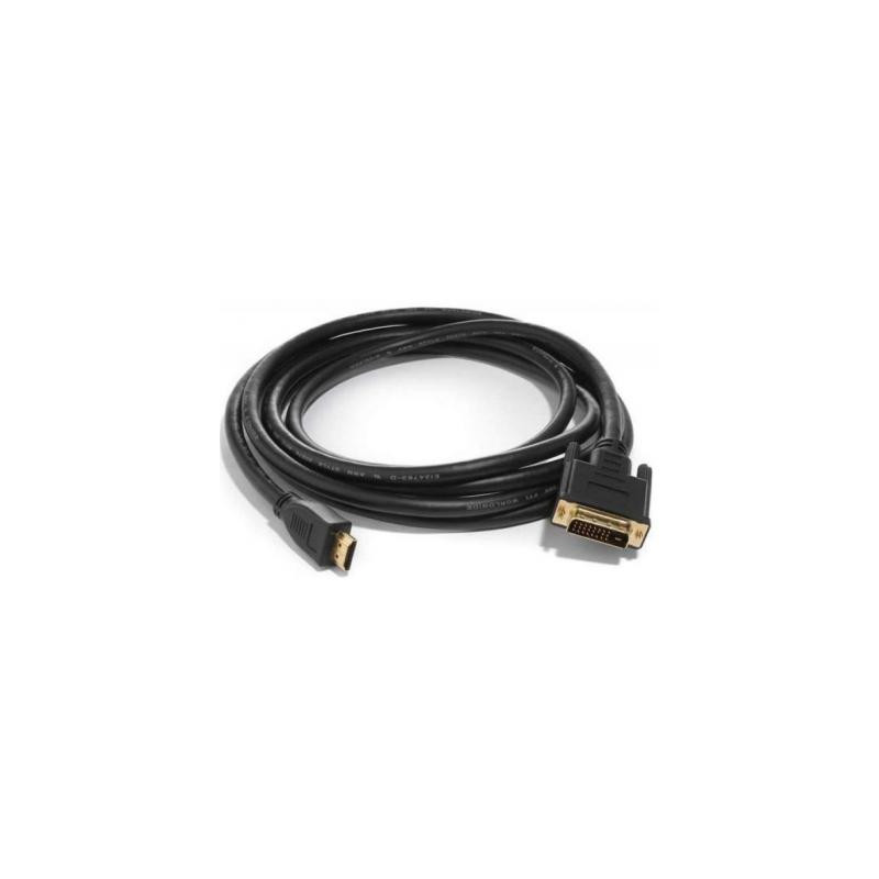 Кабель мультимедійний HDMI M to DVI M 5.0m 24+1pin Atcom (9154)