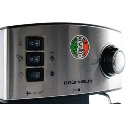 Ріжкова кавоварка еспресо Grunhelm GEC15