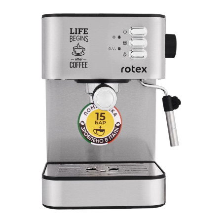Ріжкова кавоварка еспресо Rotex RCM750-S