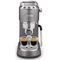 Ріжкова кавоварка еспресо DeLonghi EC 885 GY (Dedica Arte)