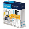 Картридж для фільтра глечика Ecosoft Комплект картриджів Ecosoft 1-2-3 покращений (2 вугільних ка (CHV3ECO)
