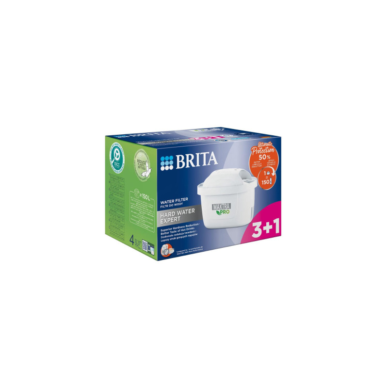 Картридж для фільтра глечика Brita MXPro Limescale для жорсткої води 3+1шт (1051773)