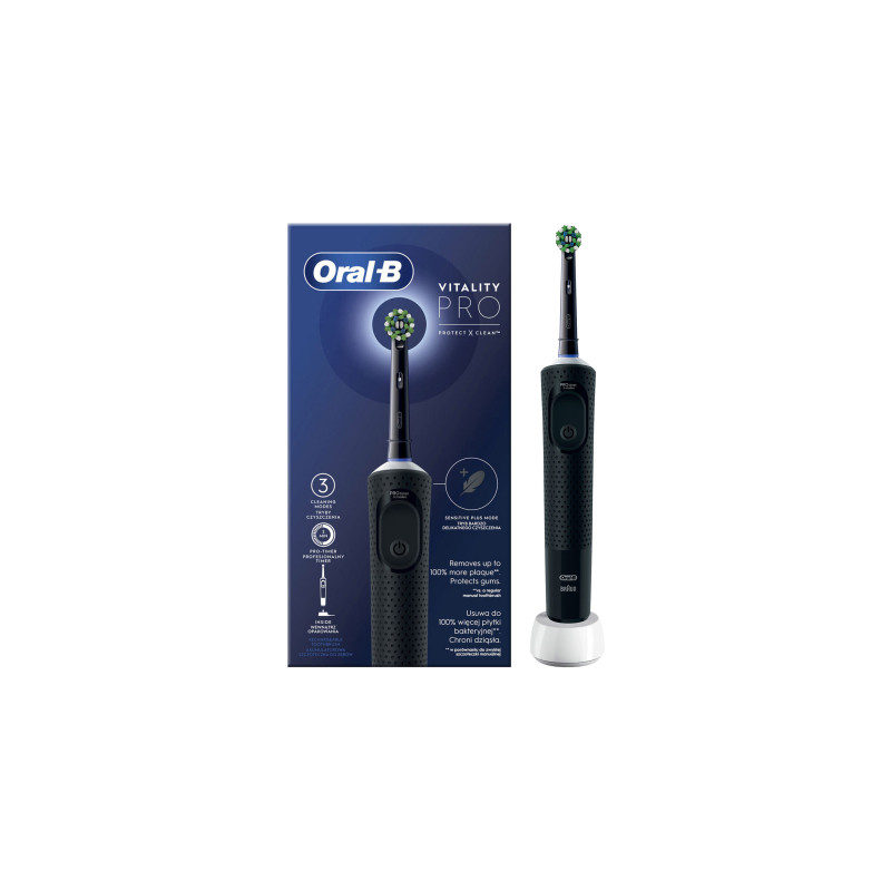 Електрична зубна щітка Oral-B D103.413.3 PRO Black