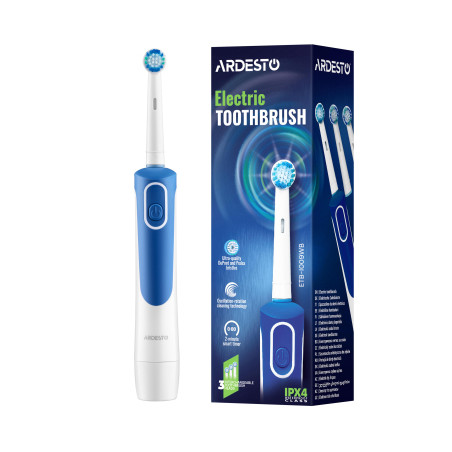 Електрична зубна щітка Ardesto ETB-I009WB