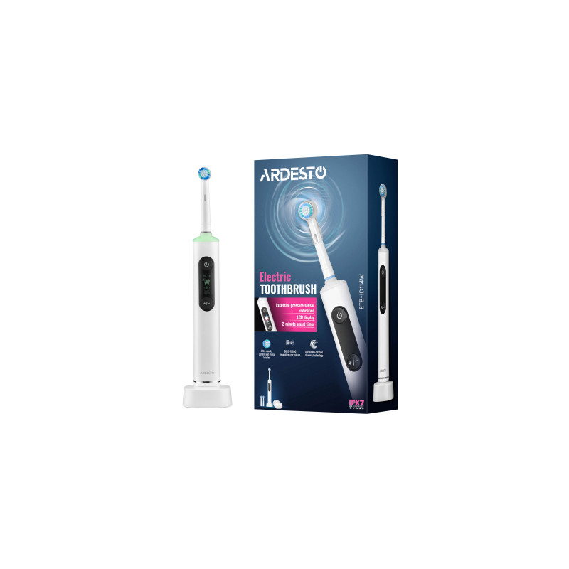 Електрична зубна щітка Ardesto ETB-ID114W