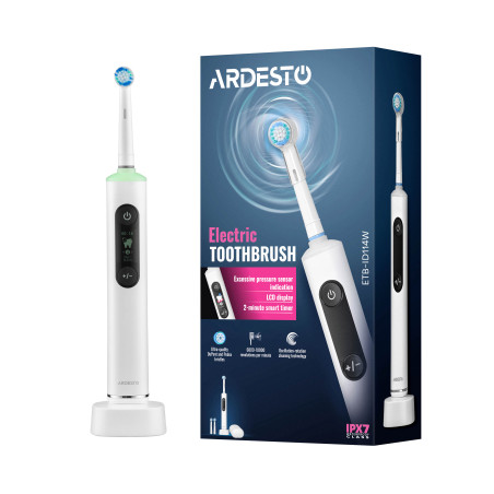 Електрична зубна щітка Ardesto ETB-ID114W