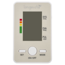 Тонометр Longevita Авт.вимір.артер.тиску LONGEVITA BP-102 Авт. вимір. артер. тиску (BP-102)