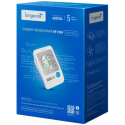 Тонометр Longevita Авт.вимір.артер.тиску LONGEVITA BP-1304 Авт.вимір.артер.тиску (BP-1304)