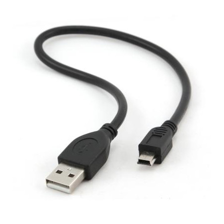 Дата кабель USB 2.0 AM to Mini 5P 0.3m Cablexpert (CCP-USB2-AM5P-1)
