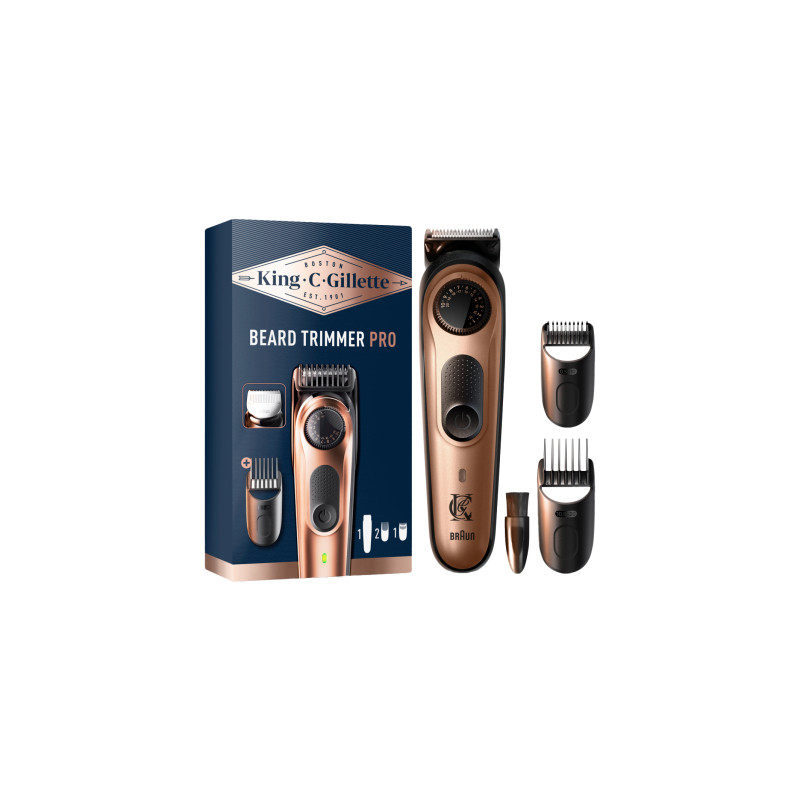 Тример Gillette King C. Beard Trimmer Pro Для бороди (8700216659659)