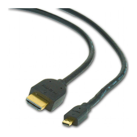 Кабель мультимедійний HDMI M to HDMI micro M 3.0m Cablexpert (CC-HDMID-10)