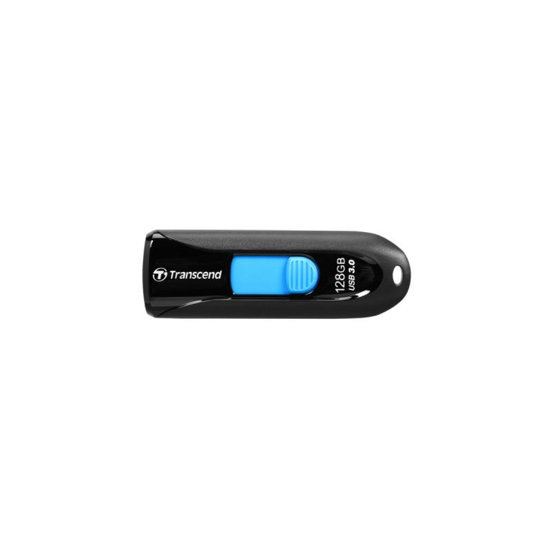 USB флеш накопичувач Transcend 128GB JetFlash 790 Black USB 3.0 (TS128GJF790K)
