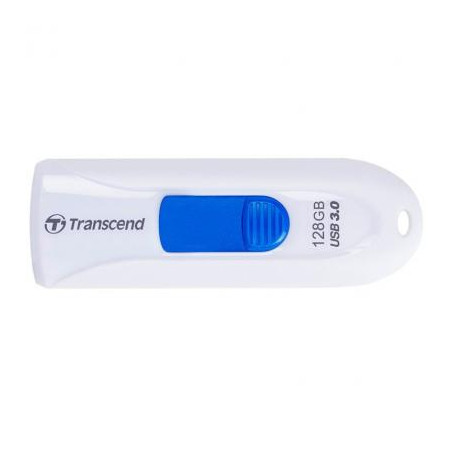 USB флеш накопичувач Transcend 128GB JetFlash 790 White USB 3.0 (TS128GJF790W)