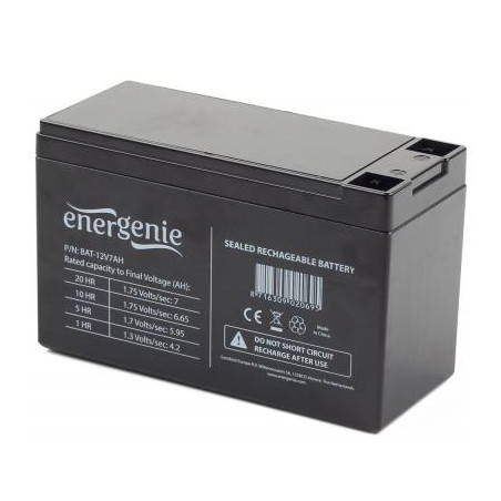 Батарея до ДБЖ EnerGenie 12В 7 Ач (BAT-12V7AH)