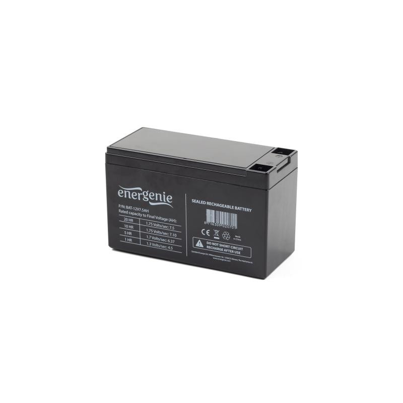 Батарея до ДБЖ EnerGenie 12В 7,5 Ач (BAT-12V7.5AH)