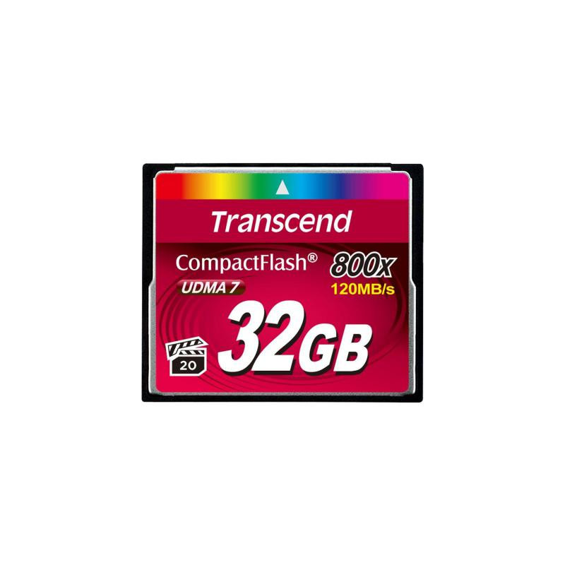 Карта пам'яті Transcend 32GB 800x (TS32GCF800)