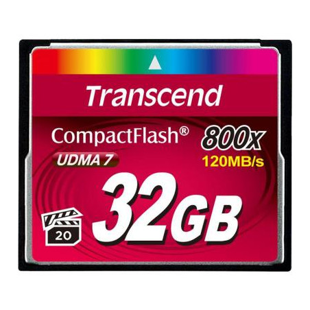 Карта пам'яті Transcend 32GB 800x (TS32GCF800)