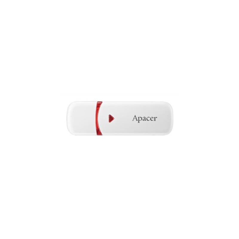 USB флеш накопичувач Apacer 32GB AH333 white USB 2.0 (AP32GAH333W-1)