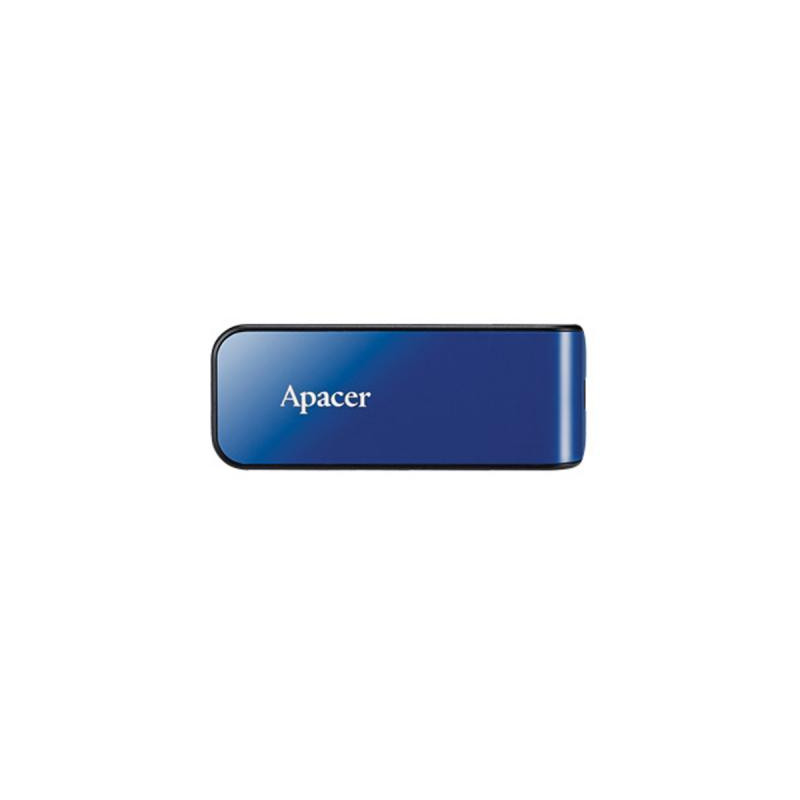 USB флеш накопичувач Apacer 32GB AH334 blue USB 2.0 (AP32GAH334U-1)