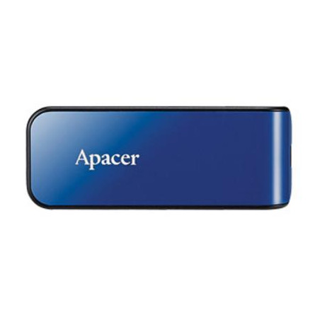 USB флеш накопичувач Apacer 64GB AH334 blue USB 2.0 (AP64GAH334U-1)