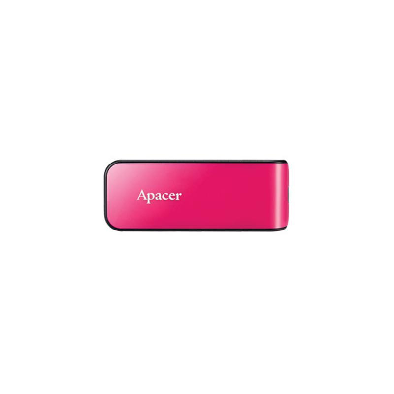 USB флеш накопичувач Apacer 64GB AH334 pink USB 2.0 (AP64GAH334P-1)