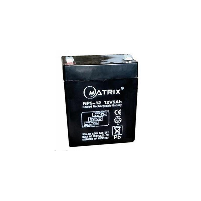 Батарея до ДБЖ Matrix 12V 5AH (NP5-12)