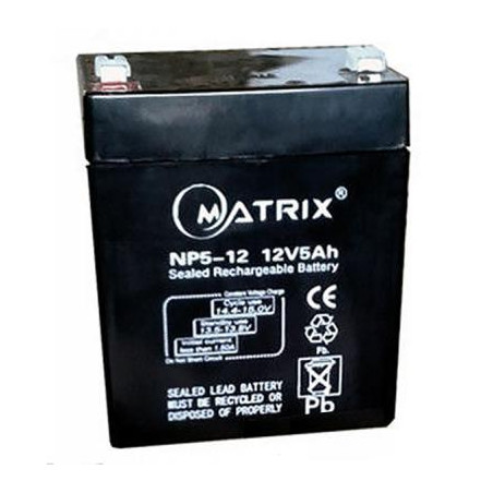 Батарея до ДБЖ Matrix 12V 5AH (NP5-12)