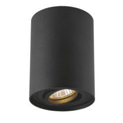 Світильник точковий Videx під лампу GU10 накладний Чорний (VL-SPF13A-B)