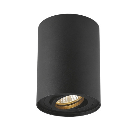 Світильник точковий Videx під лампу GU10 накладний Чорний (VL-SPF13A-B)