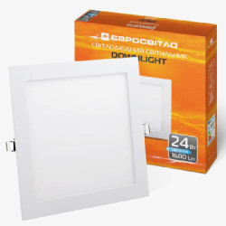 Світильник точковий Євросвітло LED-S-300-24 6400К