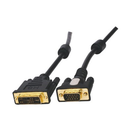 Кабель мультимедійний DVI M to VGA M 1.8m ferrite Atcom (16143)
