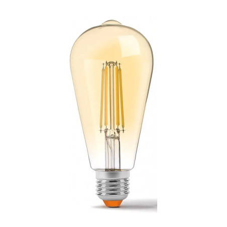 Лампочка TITANUM Filament ST64 6W E27 2200K бронза (TLFST6406272A)