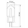 Лампочка Videx G4C 12V 2W G4 4100K (VL-G4C-02124)