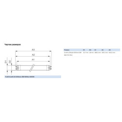 Лампочка Philips Ecofit LEDtube 600mm 8W 865 T8 RCA I (929001276337)